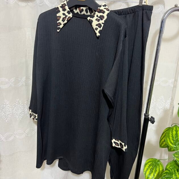 Ensemble tendance col et poignés